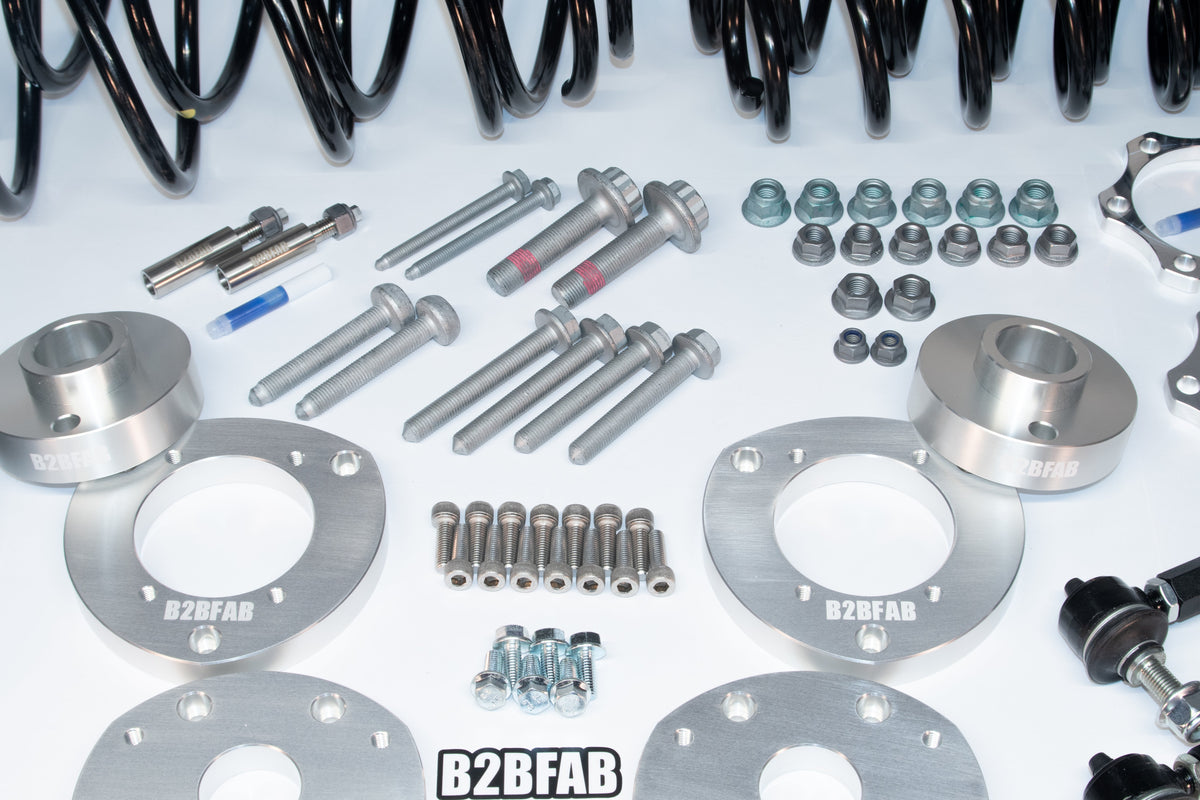 B2BFAB VW Golf | Sportwagen TDI Mk7 2015 Complete Lift Kit Package