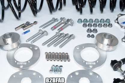 B2BFAB VW Golf | Sportwagen TDI Mk7 2015 Complete Lift Kit Package