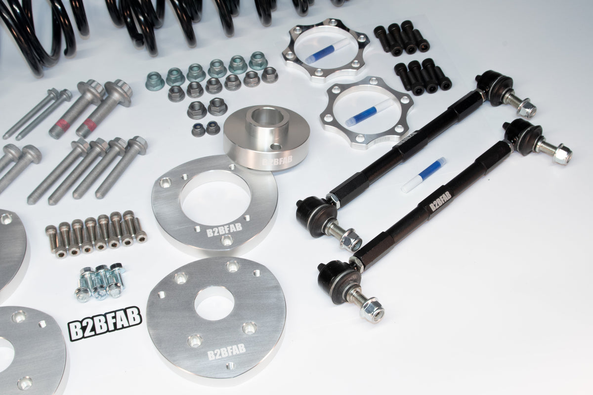 B2BFAB VW Golf | Sportwagen TDI Mk7 2015 Complete Lift Kit Package