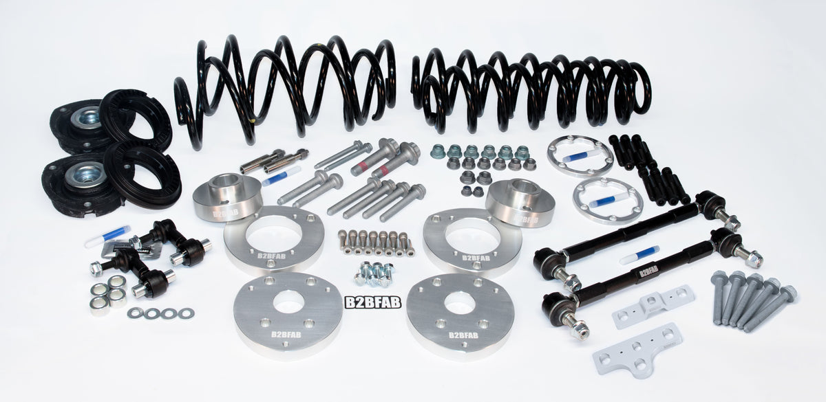 B2BFAB VW Golf Sportwagen 4 Motion Mk7 2017 to 2019 Complete Lift Kit Package