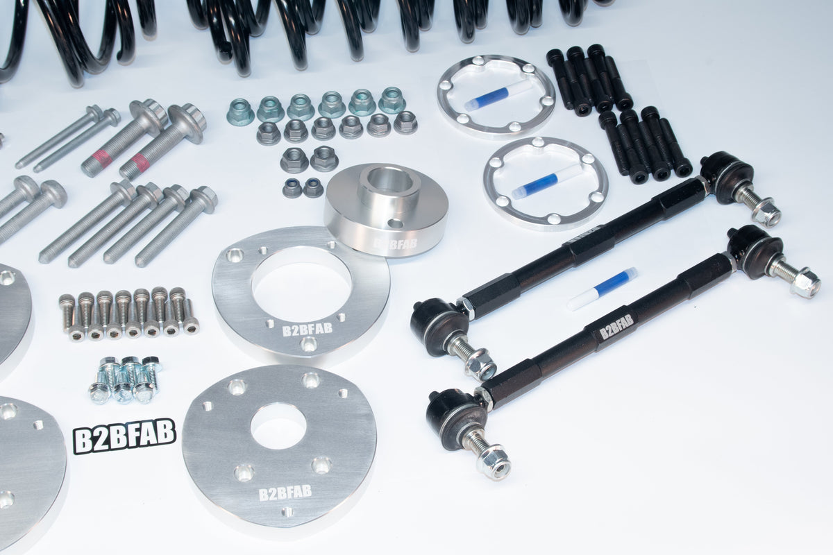 B2BFAB VW Golf R Mk8 2022 to 2026 Complete Lift Kit Package