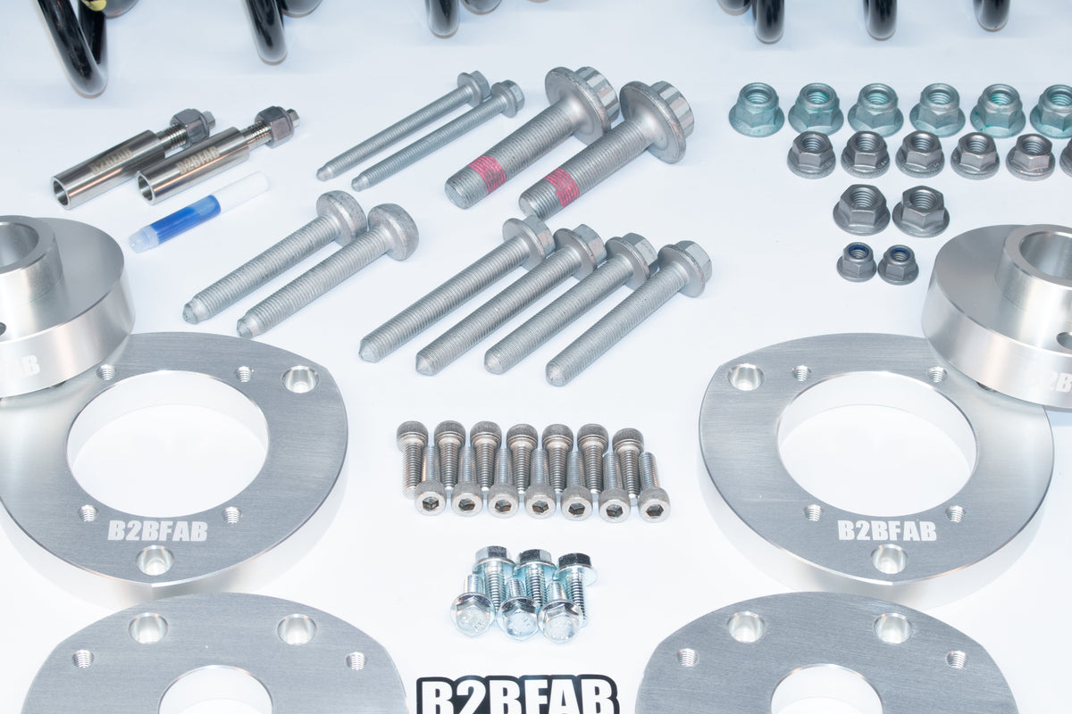 B2BFAB VW Golf R Mk8 2022 to 2026 Complete Lift Kit Package