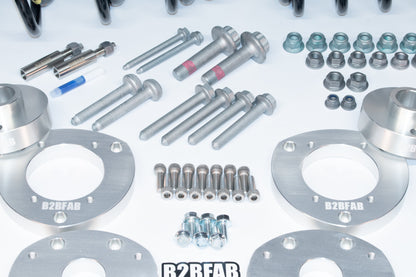 B2BFAB VW Golf R Mk7 2015 to 2020 Complete Lift Kit Package