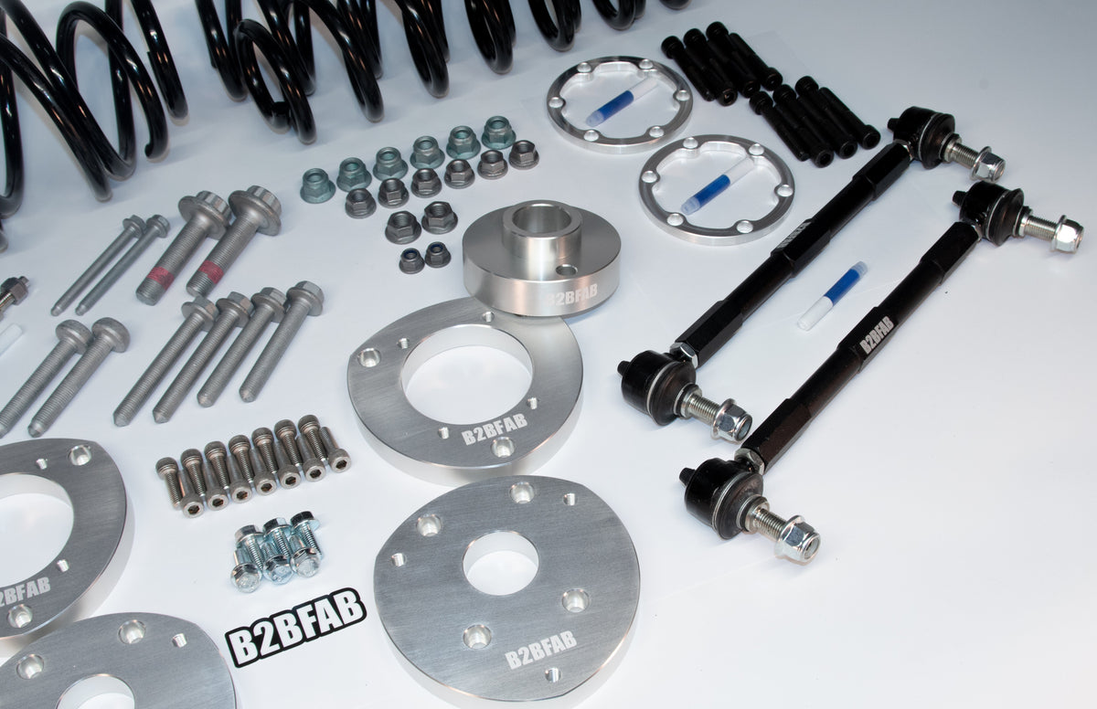 B2BFAB VW GTI Mk8 2022 to 2025 Complete Lift Kit Package