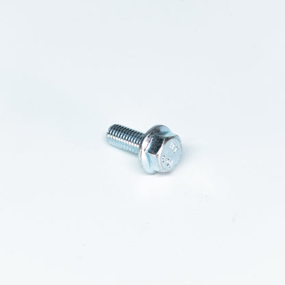 Metric flange bolts, Full thread, Zinc plated class 10.9 steel, 8mm x 1.25mm x 20mm