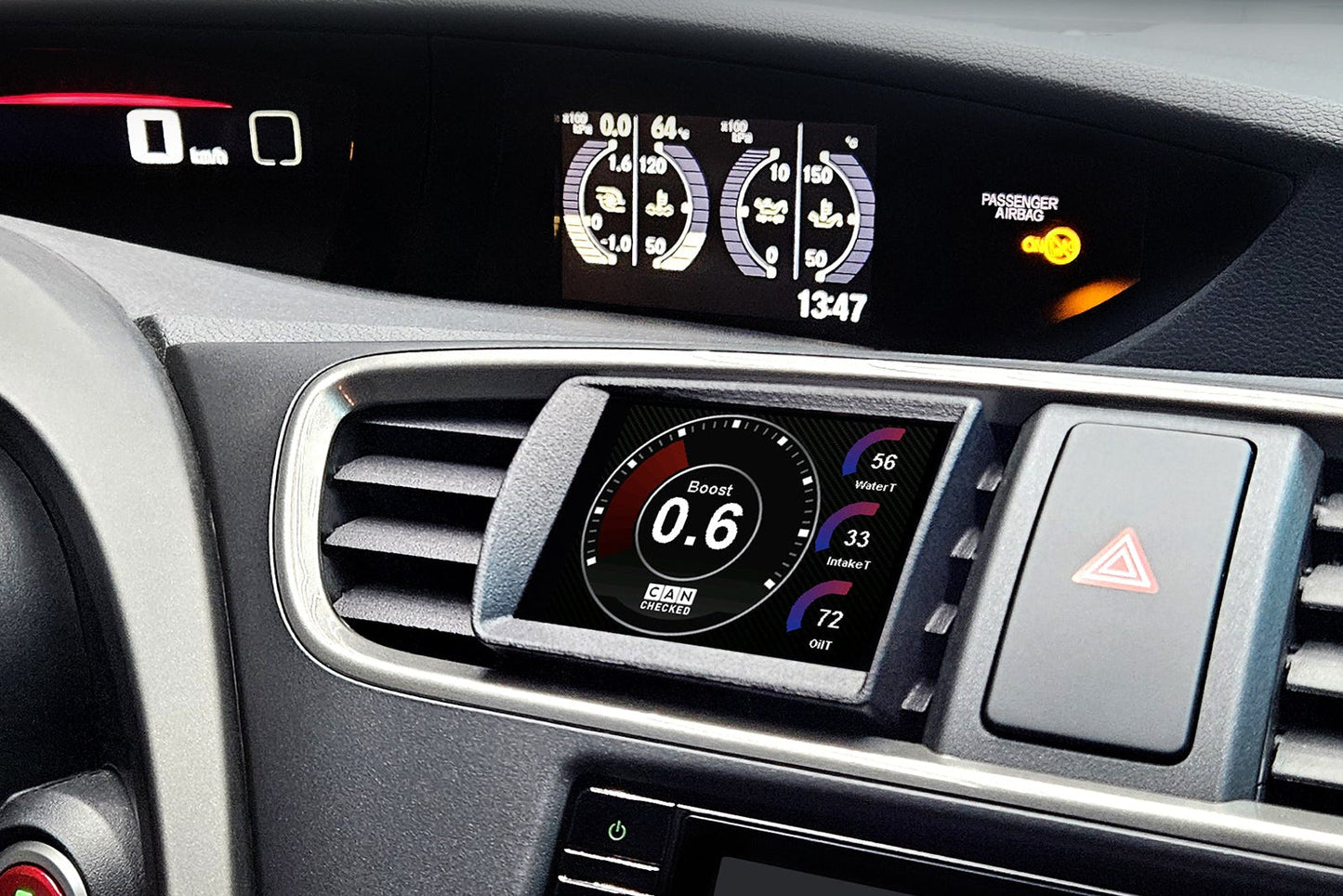CANchecked Honda FK2 Civic MFD32 Multi Function Display | 3.2" Gen2 (LHD)