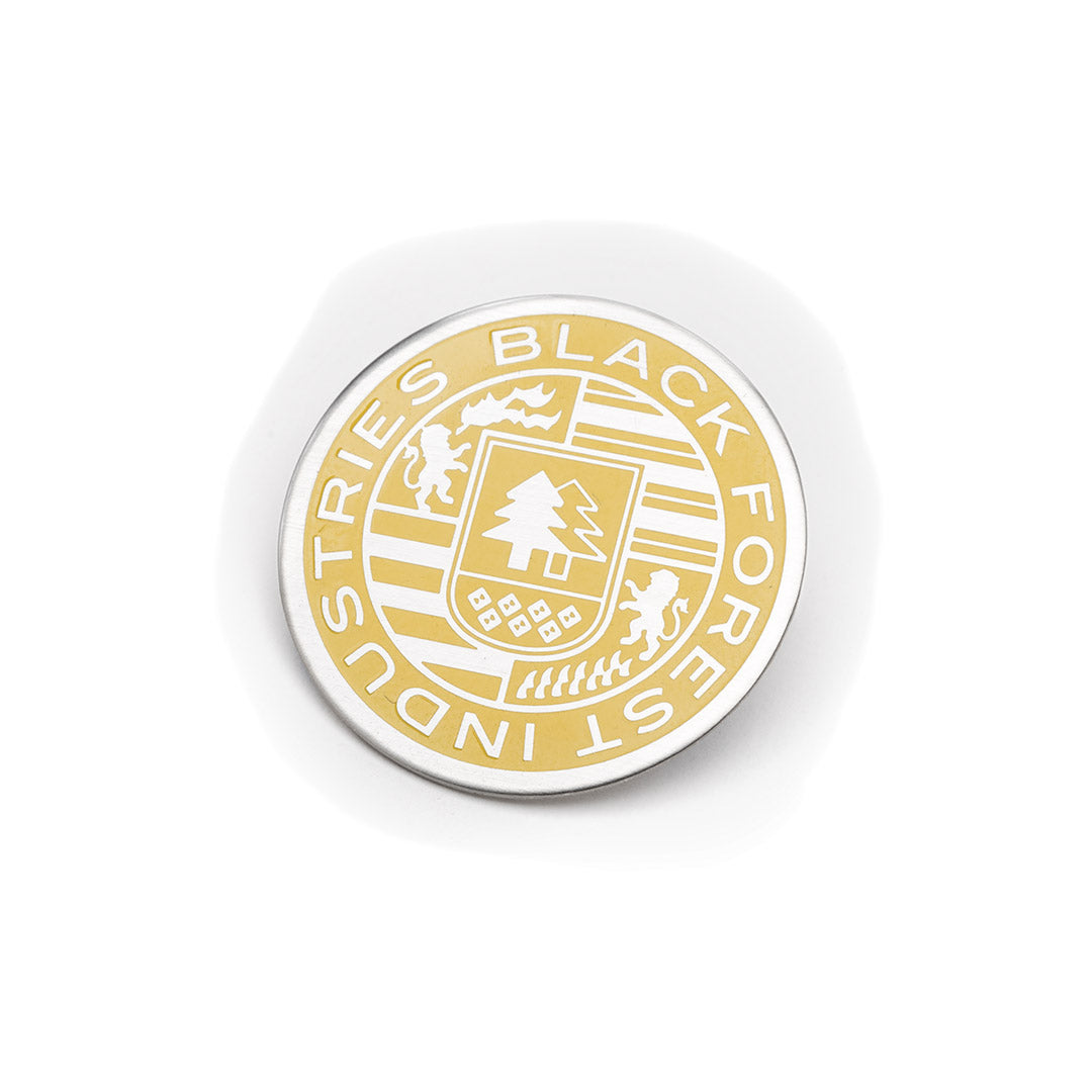 Yellow BFI Crest Coin for Heavy Weight Shift Knobs