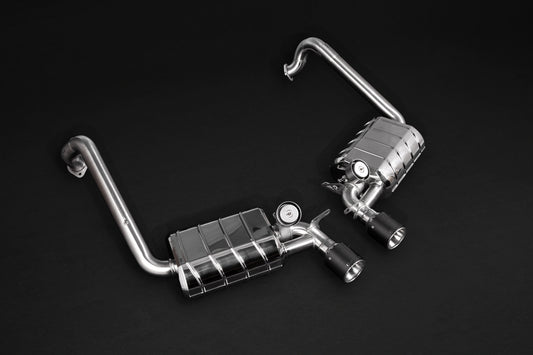 Porsche 981/982 Boxster/Cayman/GT4/718 - Valved Exhaust + Carbon Tips (CES3/PSE)