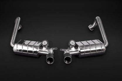 Porsche 981/982 Boxster/Cayman/GT4/718 - Valved Exhaust + Carbon Tips (CES3/PSE)
