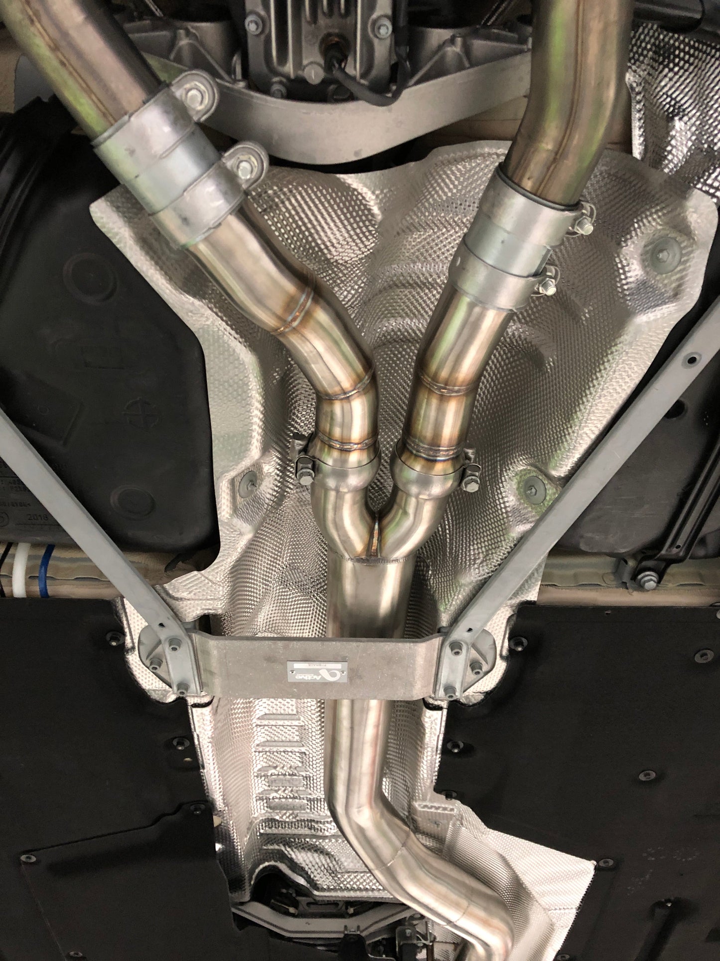 F87 BMW M2 Competition Mid Pipe includes Active F-brace and $90 fixed price shipping in lower 48 states