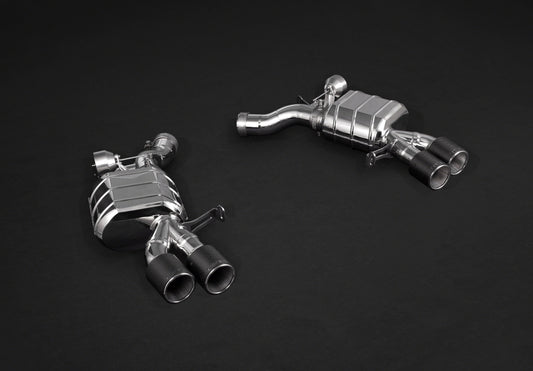 BMW M5 (F10) - Valved Exhaust, Mid-Pipes + Carbon Tips (CES3)