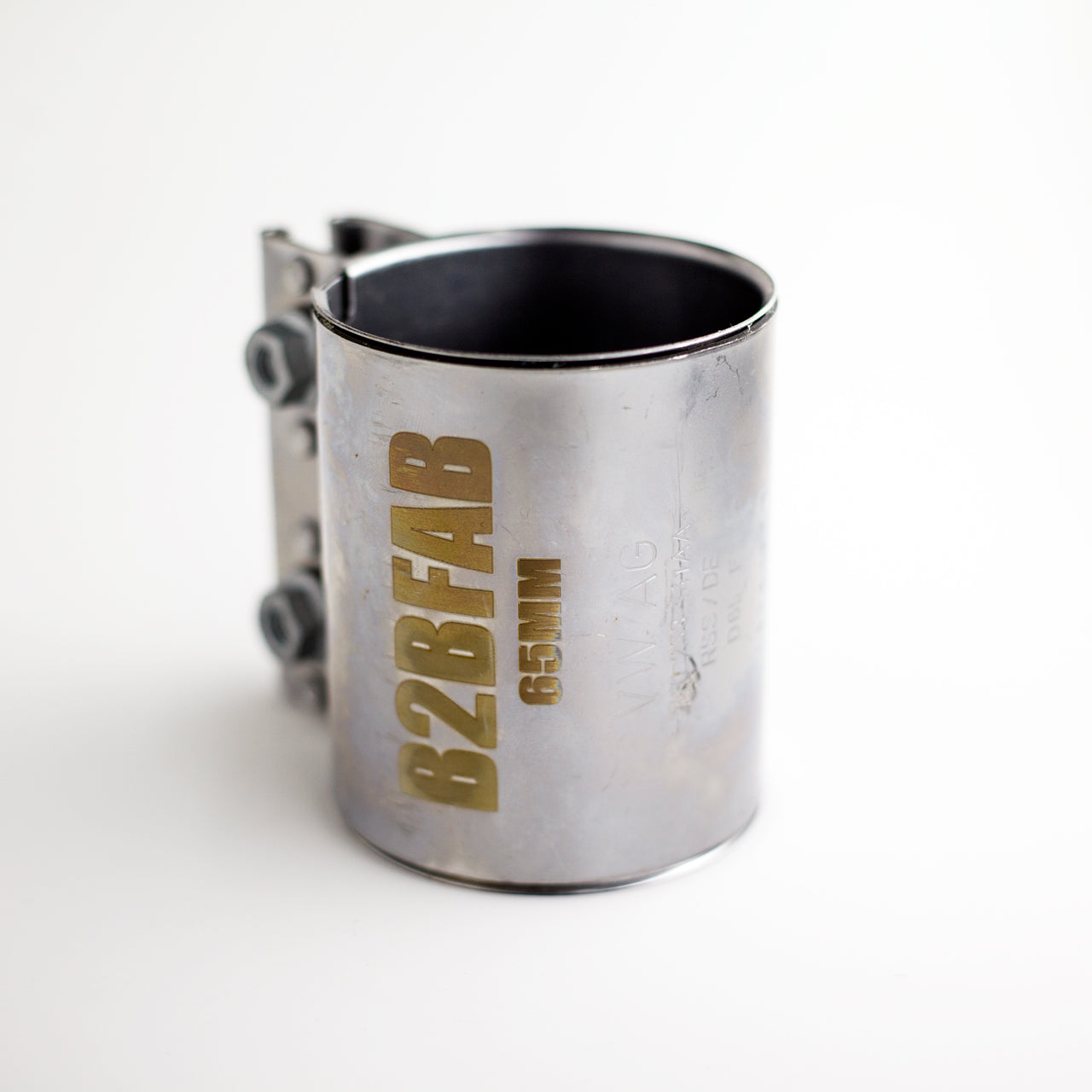 B2BFAB Alltrackpipe Back to Stock, 65mm OEM Exhaust Clamp