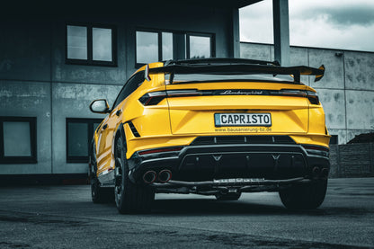 Lamborghini Urus Performante - Valved Exhaust, MidSilencer Spare + Wicrom "Performante" Tips (OE Actuators)