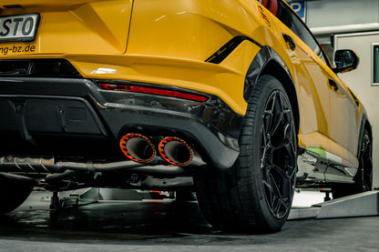 Lamborghini Urus Performante - Valved Exhaust, MidSilencer Spare + Wicrom Tips (OE Actuators)