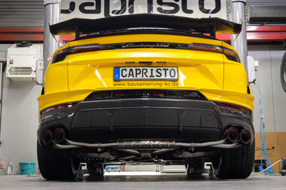 Lamborghini Urus Performante - Valved Exhaust, MidSilencer Spare + Wicrom Tips (OE Actuators)