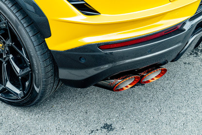 Lamborghini Urus Performante - Valved Exhaust, MidSilencer Spare + Wicrom "Performante" Tips (OE Actuators)