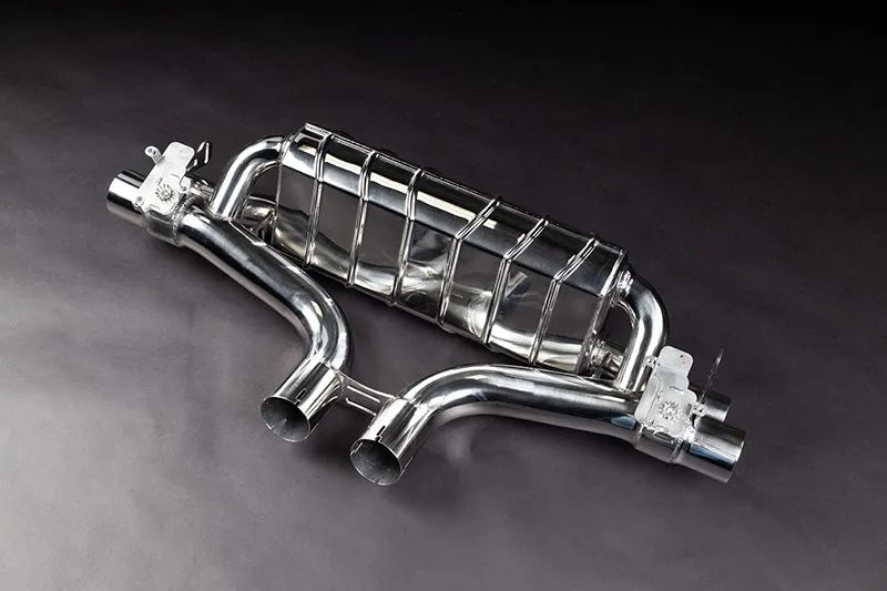 Audi SQ7/SQ8 - Valved Exhaust, MidSilencer Spare + Wicrom Tips (OE Actuators)