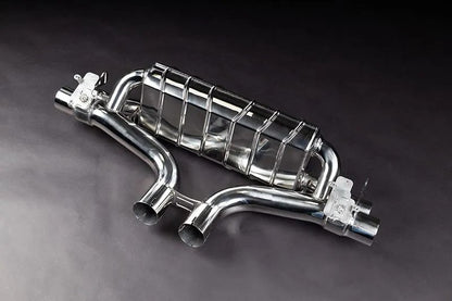 Audi SQ7/SQ8 - Valved Exhaust, MidSilencer Spare + Wicrom Tips (OE Actuators)
