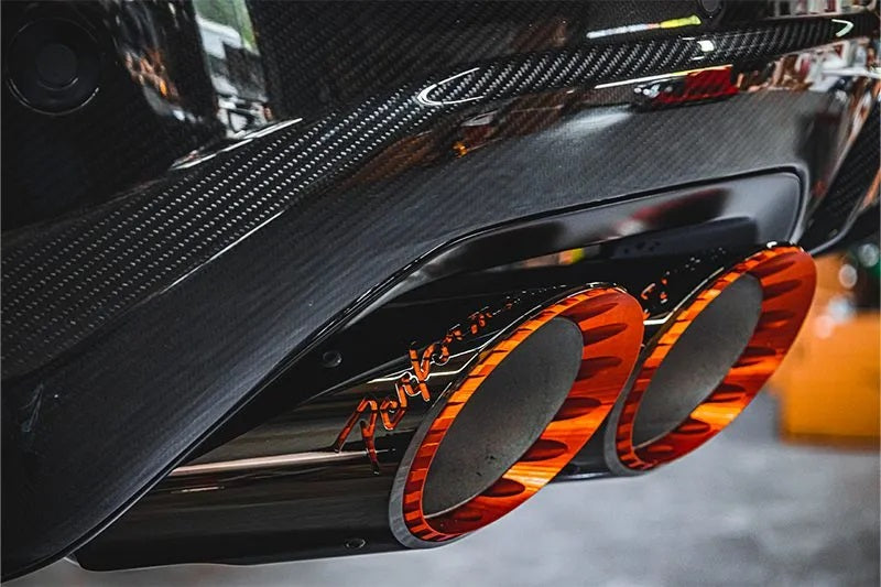 Lamborghini Urus Performante - Valved Exhaust, MidSilencer Spare + Wicrom Tips (OE Actuators)