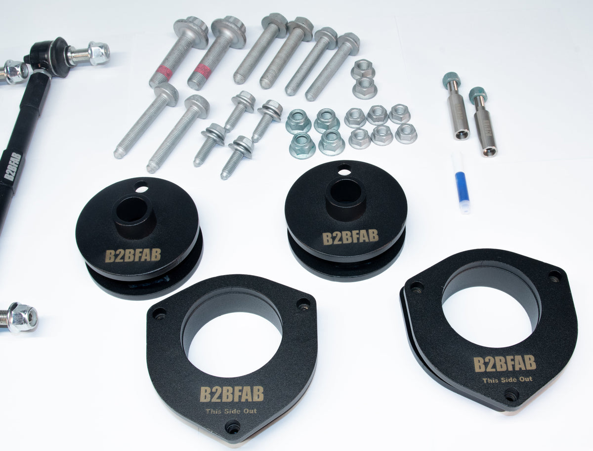 B2BFAB VW Tiguan Mk1 2009 to 2018 Complete Lift Kit Package