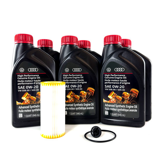 Genuine VW/Audi | Oil Change Kit 0W-20 | Audi A3 (8V) 2019-2020