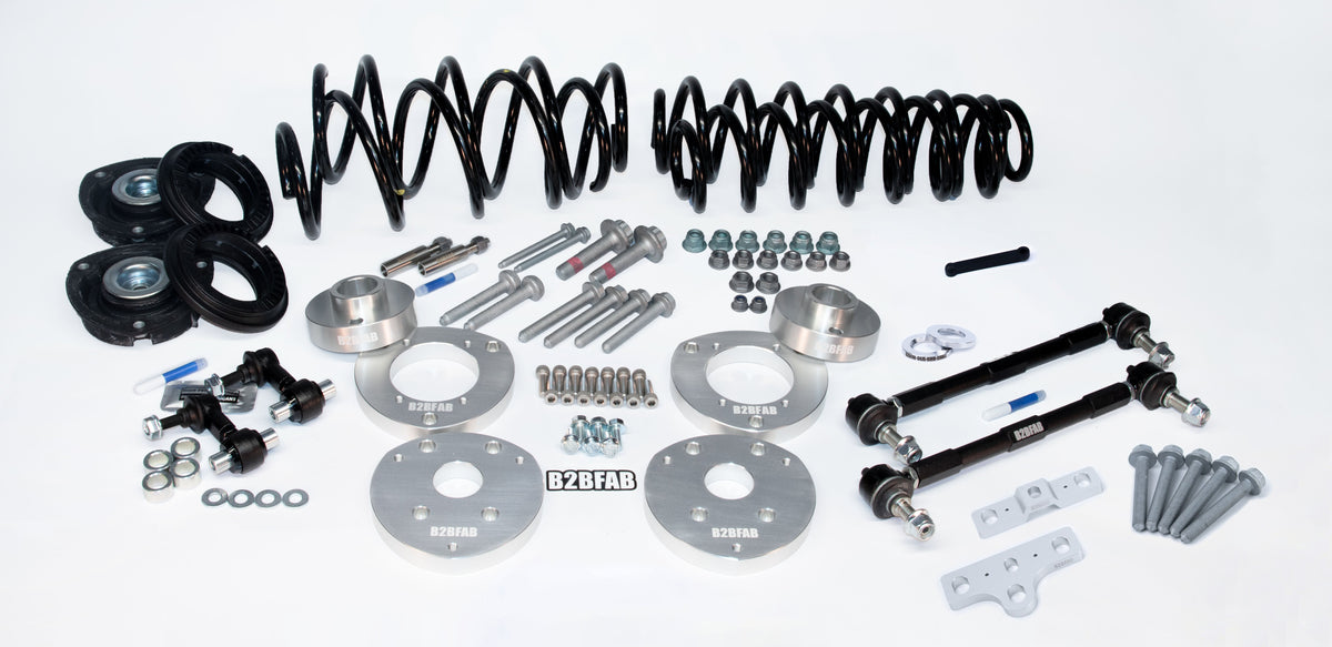 B2BFAB VW Golf R Mk7 2015 to 2020 Complete Lift Kit Package