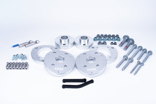 B2BFAB MQB Basic Lift Kit Package for vehicles with adaptive lighting