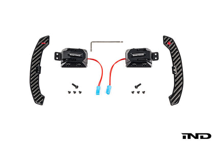 JQ Werks / MadTrace BMW G-Chassis Clubsport Magnetic Shift Paddle Set - Carbon V3