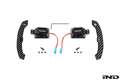 JQ Werks / MadTrace BMW G-Chassis Clubsport Magnetic Shift Paddle Set - Carbon V3