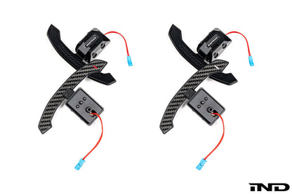 JQ Werks / MadTrace BMW G-Chassis Clubsport Magnetic Shift Paddle Set - Carbon V3