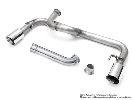 Stainless Steel Exhaust System | Race Axle-Back • 500 Abarth