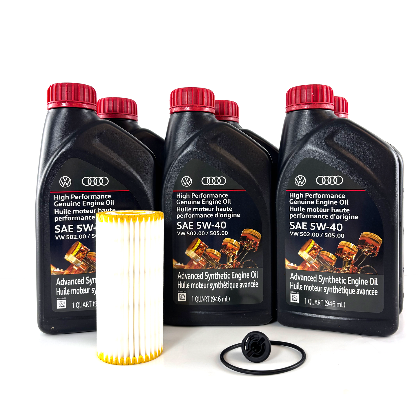 Genuine VW/Audi | Oil Change Kit 5W-40 | Volkswagen GTI/Golf R (MK7) 2015-2018