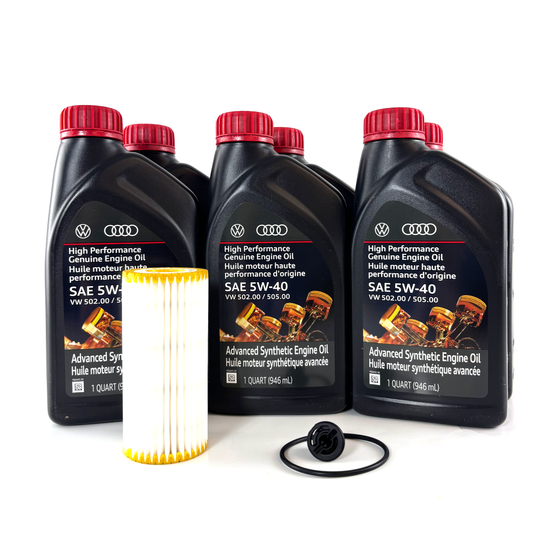 Genuine VW/Audi | Oil Change Kit 5W-40 | Audi TT/TTS (8S) 2016-2018