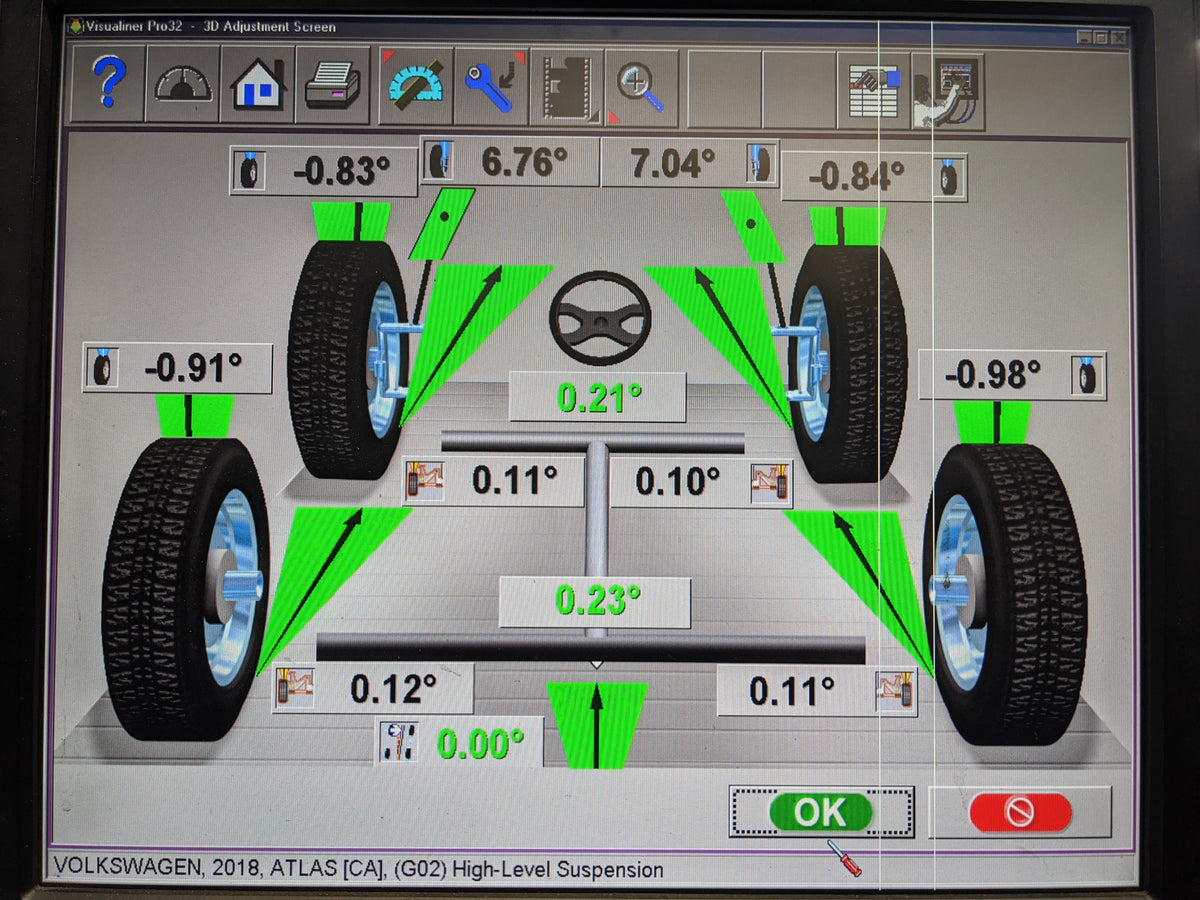 B2BFAB Skoda Kodiaq | Seat Tarraco Camber Correcting Lift Kit