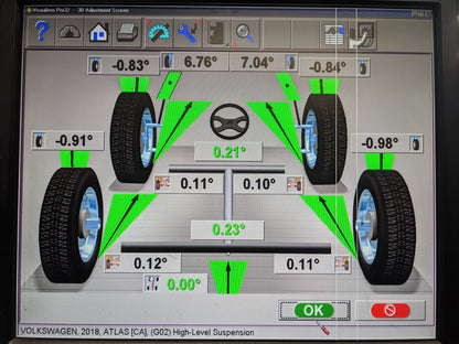 B2BFAB VW Atlas Cross Sport Camber Correcting Lift Kit