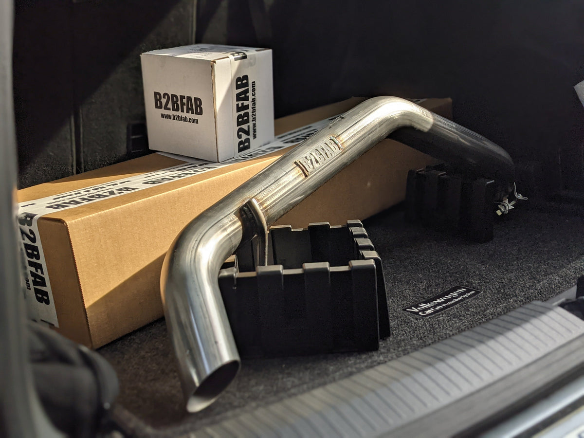 B2BFAB Tiggypipe, Exhaust Upgrade For VW Tiguan Mk2