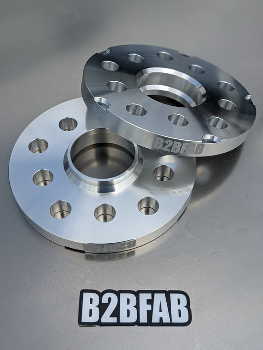 B2BFAB 15mm wheel Spacer Pair, 5x100 | 5x112
