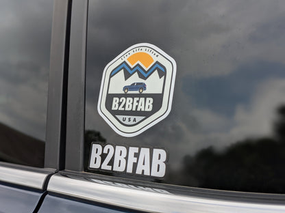 B2BFAB Live Life Lifted Die-Cut Sticker