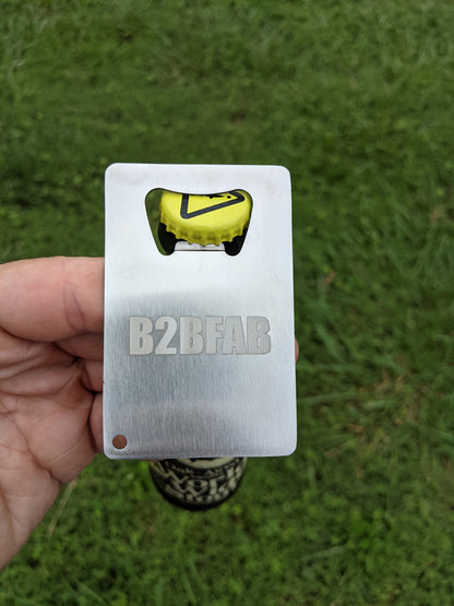 B2BFAB Wallet Size Bottle Opener