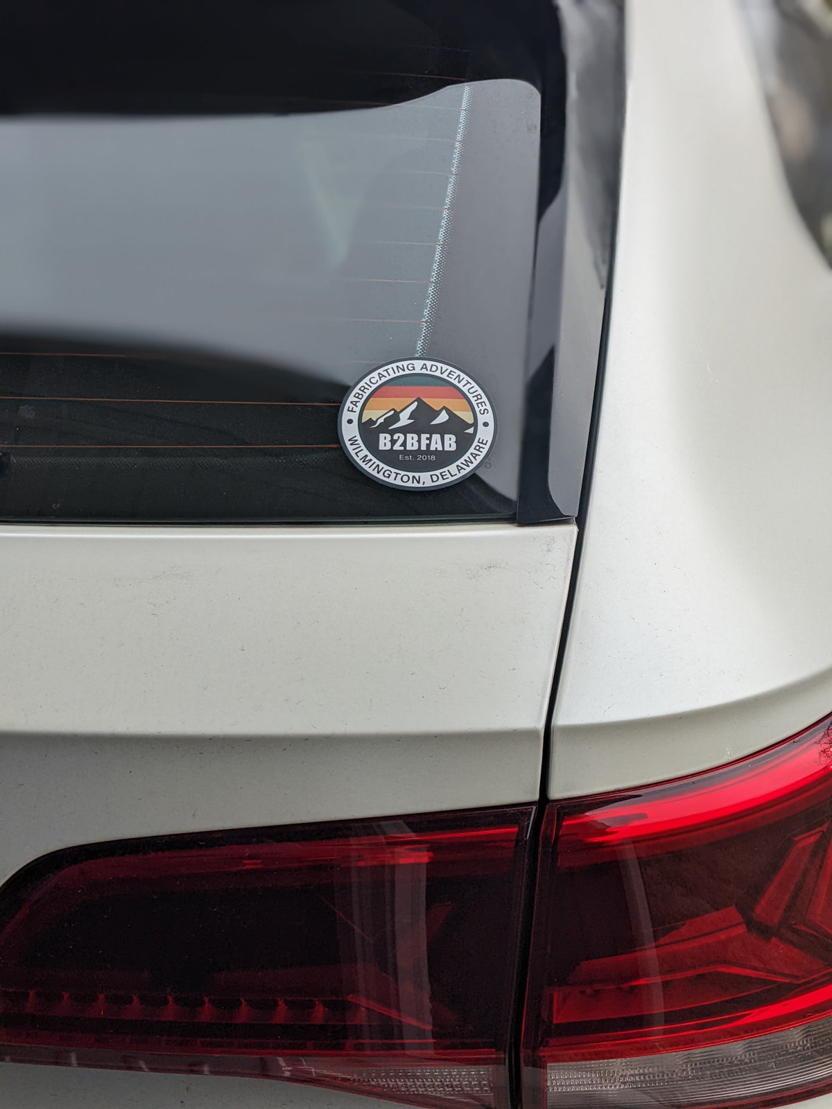 B2BFAB Fabricating Adventures Die-Cut Sticker