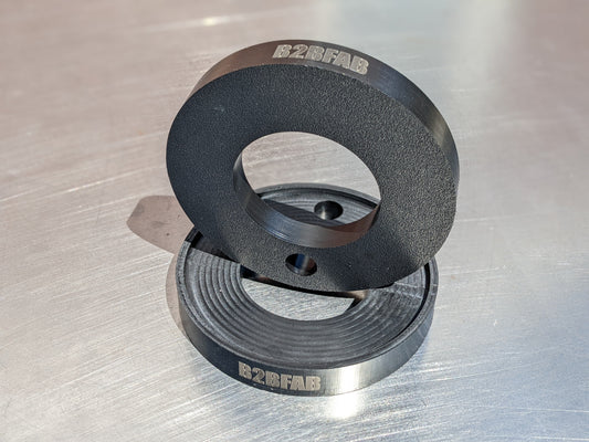 B2BFAB .5in Rear Additional Lift Spacer Pair For Use With Camber Correcting Lift Kit