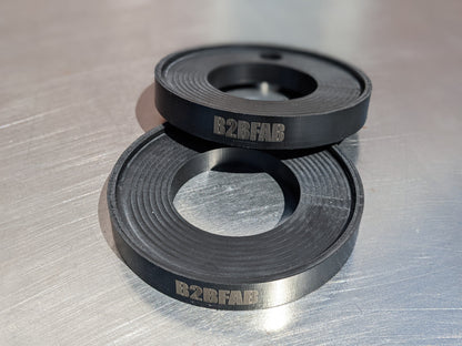 B2BFAB .5in Rear Additional Lift Spacer Pair For Use With Camber Correcting Lift Kit