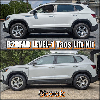 B2BFAB VW Taos Level-1 Lift Kit