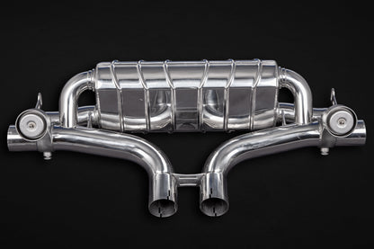 Audi SQ7/SQ8 - Valved Exhaust, MidSilencer Spare + Wicrom Tips (OE Actuators)