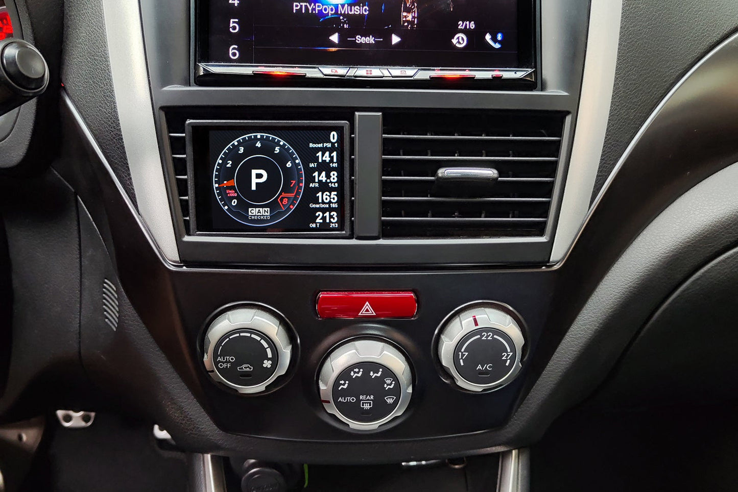 CANchecked Subaru GR Impreza WRX (MK3) MFD32 Multi Function Display | 3.2" Gen2 (LHD)