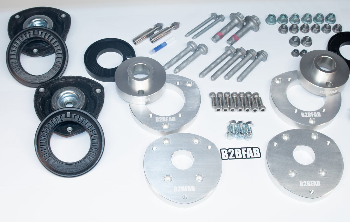 B2BFAB VW Taos 2022 to 2026 Level-2 Complete Lift Kit Package
