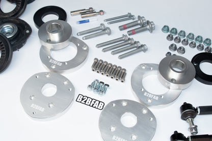 B2BFAB VW Taos 2022 to 2026 Level-2 Complete Lift Kit Package