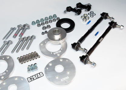 B2BFAB VW Taos 2022 to 2026 Level-2 Complete Lift Kit Package