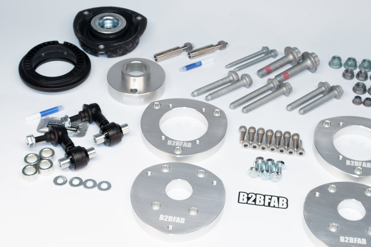 B2BFAB VW Tiguan Mk2 2018 to 2025 Complete Lift Kit Package