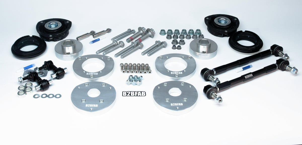 B2BFAB VW Tiguan Mk2 2018 to 2025 Complete Lift Kit Package
